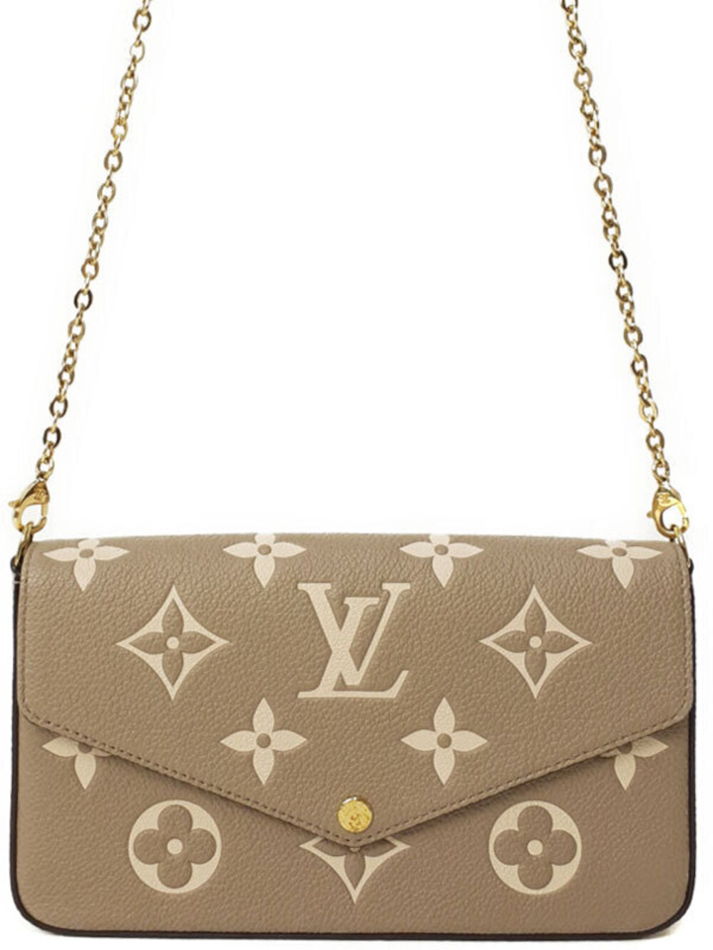 Louis Vuitton Bicolor Monogram Empreinte Pochette Felicie Bag